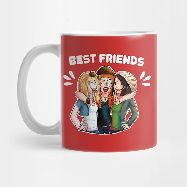 Girls best friends friendship day by Superior T-Shirt